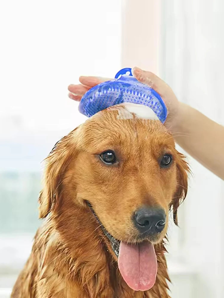 Soft Pet Grooming Massage Brush
