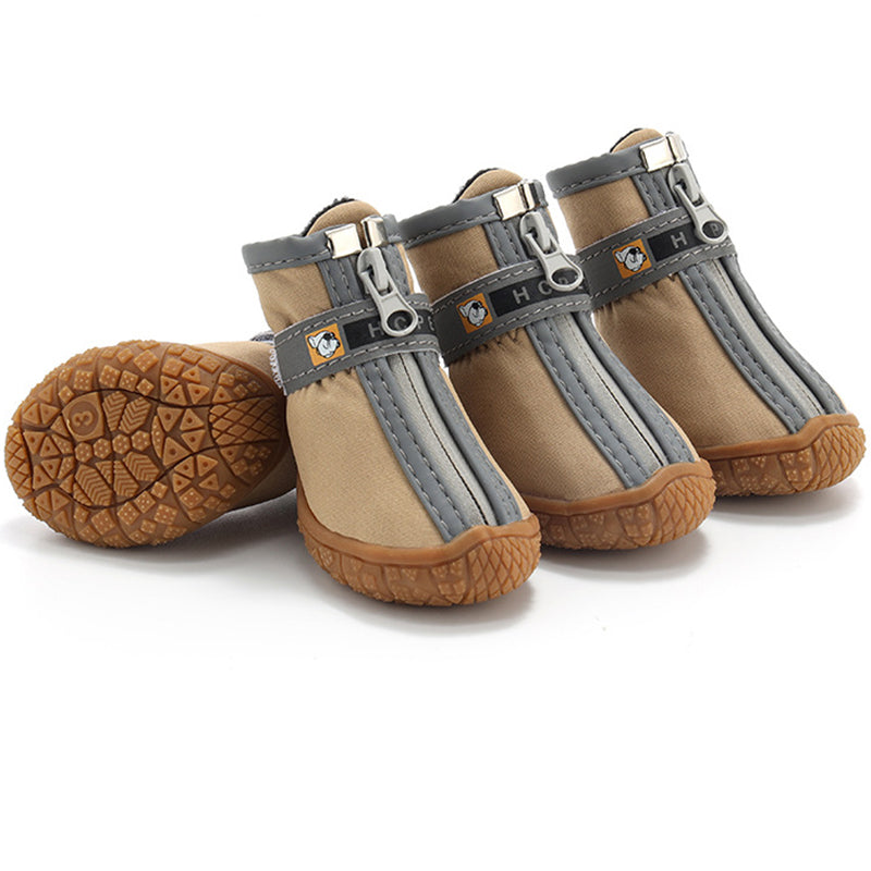 Warm Grip Dog Booties