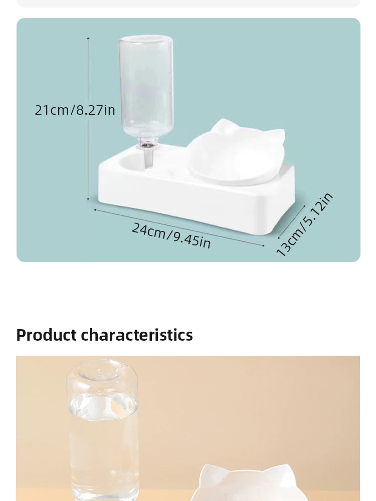 Tilted Comfort Pet Feeder