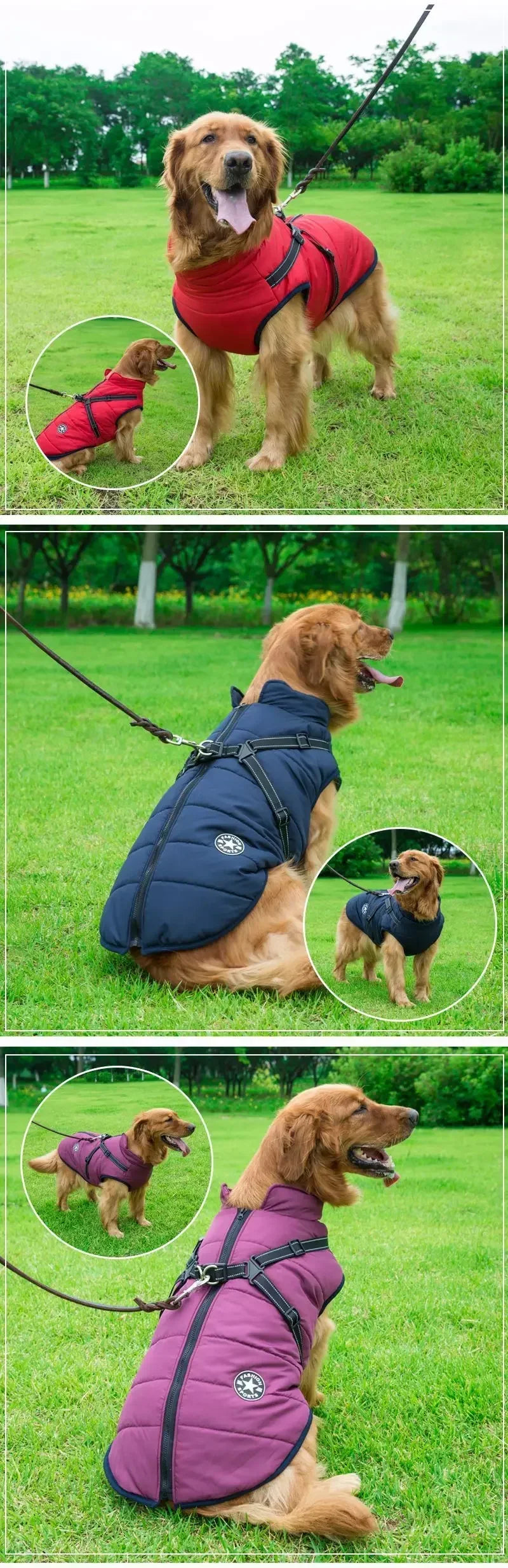 Cozy Pup Harness Jacket