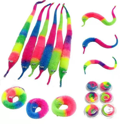 Colorful Bouncing Cat Toy