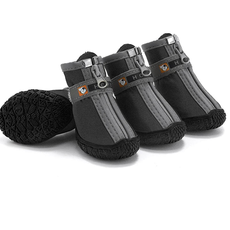 Warm Grip Dog Booties