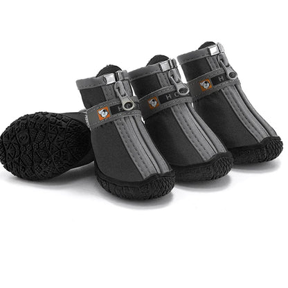 Warm Grip Dog Booties