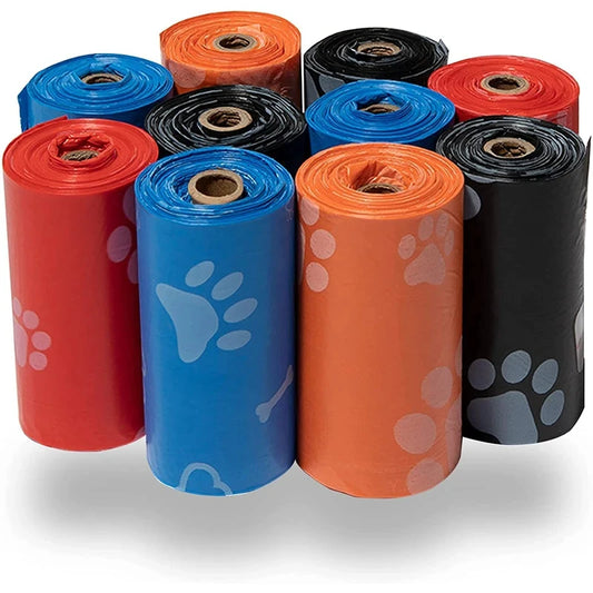 Cartoon Paw Poop Bags