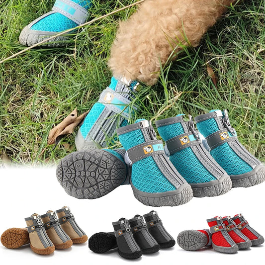 Warm Grip Dog Booties
