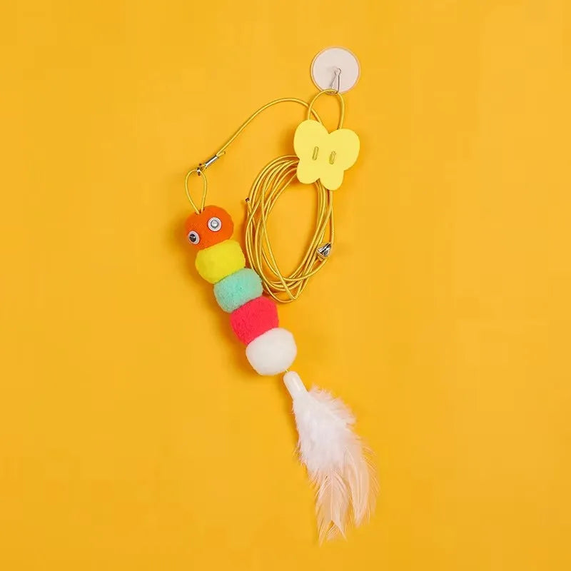 Feather Fun Door Cat Toy