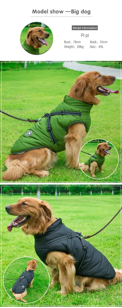 Cozy Pup Harness Jacket
