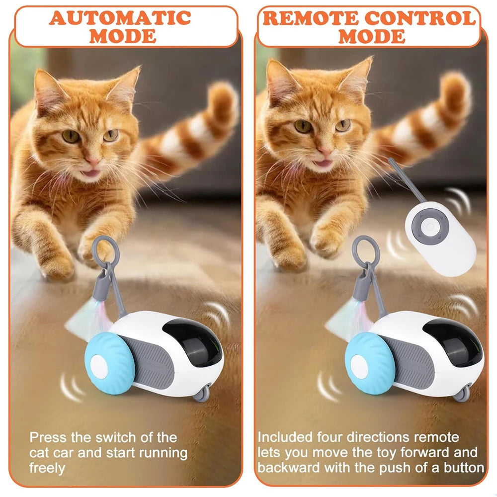 Interactive Pet Play Car