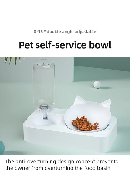 Tilted Comfort Pet Feeder