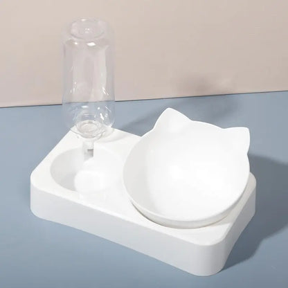 Tilted Comfort Pet Feeder