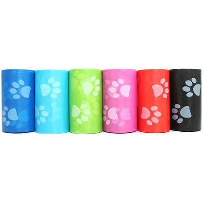 Cartoon Paw Poop Bags