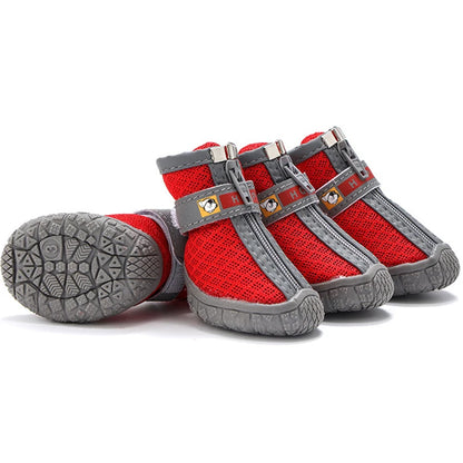 Warm Grip Dog Booties