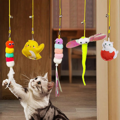 Feather Fun Door Cat Toy