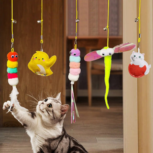 Feather Fun Door Cat Toy