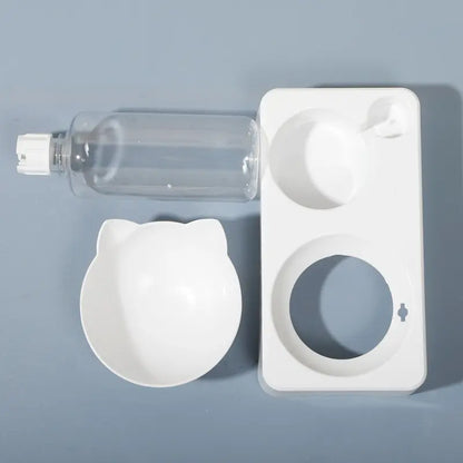 Tilted Comfort Pet Feeder