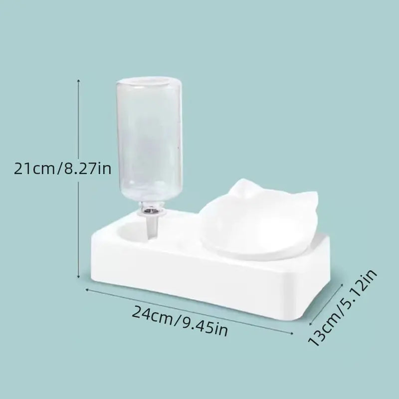 Tilted Comfort Pet Feeder